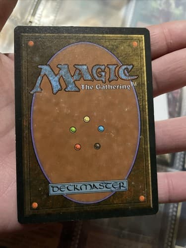 Magic Of The Gathering “The Dark, Ball Lightning,” German 1995 Limited Rare - Thumbnail 2
