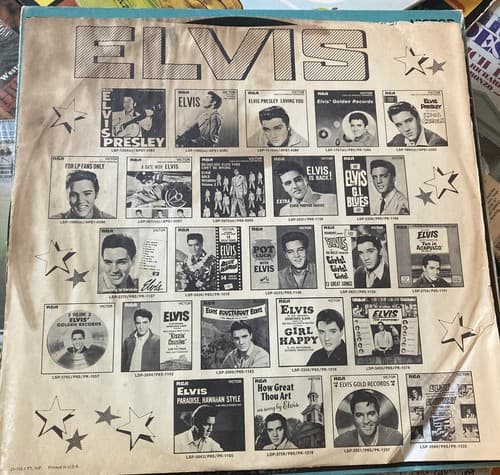 Elvis Presley-Golden Records Volume 3, RCA LPM-2765, mono 1963 - Thumbnail 3
