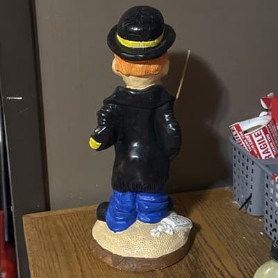 1975 Continental Studios Hobo Clown Statue 17" Chalkware Rare Complete Mint - Thumbnail 4