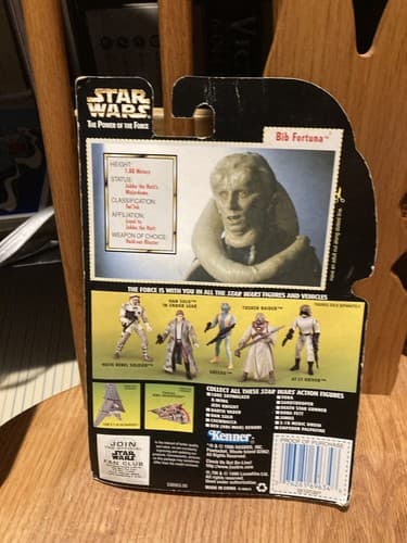 1996 Star Wars Bib Fortuna POTF Green Hologram Collection 2 SW-23 - Thumbnail 2