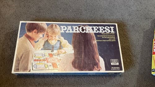 1975 Parcheesi Royal Board Game of India Selchow & Righter. - Image 1