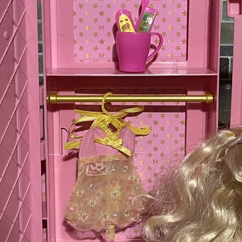 1991 Dream Bride Barbie/ My First Ken Wedding Romance Dresser DollsAccessories - Thumbnail 7