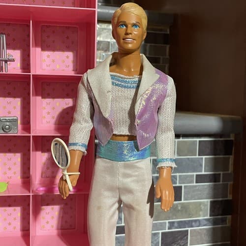 1991 Dream Bride Barbie/ My First Ken Wedding Romance Dresser DollsAccessories - Thumbnail 5