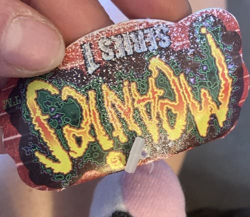 MEANIES Series 1 2-Headed Dog Fi-Do The Dalmutation Plus Bean Bag Toy 1997 - Thumbnail 3