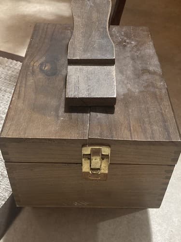 Old Service Shoeshine Collectors Dovetailed KIWI Handcrafted Kit Brushes & More - Thumbnail 3