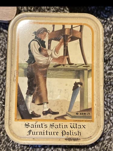 Old Service Shoeshine Collectors Dovetailed KIWI Handcrafted Kit Brushes & More - Thumbnail 10