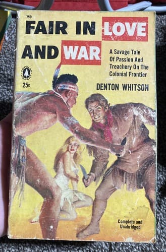 1956 First Edition Popular Publishing#759 “Fair In Love & War” By Denton Whitman - Thumbnail 2