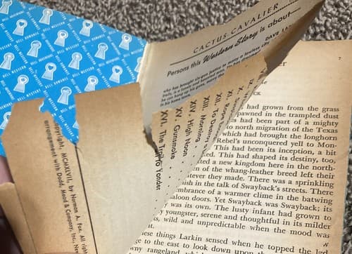 1947 Dell #406 “Cactus Cavalier” by Norman A Fox First Pb Edition - Thumbnail 6