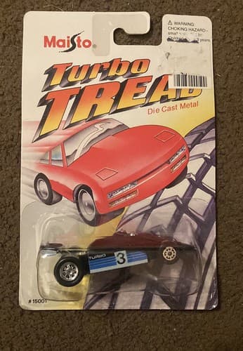 1994 Maisto Turbo Tread Formula One 1 F1 Racer Race Car #3 SHELL 1/64 die cast - Image 1