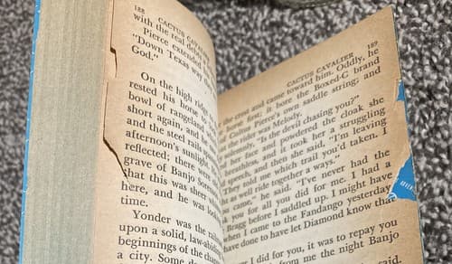 1947 Dell #406 “Cactus Cavalier” by Norman A Fox First Pb Edition - Thumbnail 4