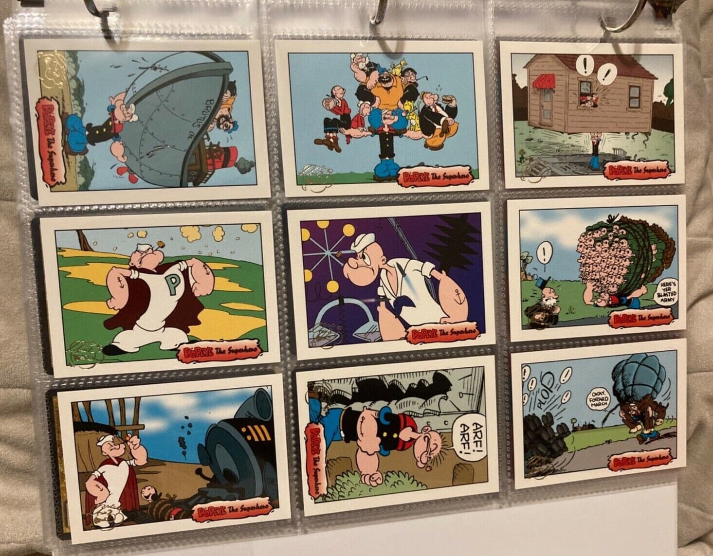 Lot (1) Popeye The Superhero #55-63 Set King Feature “Rare” - Image 1