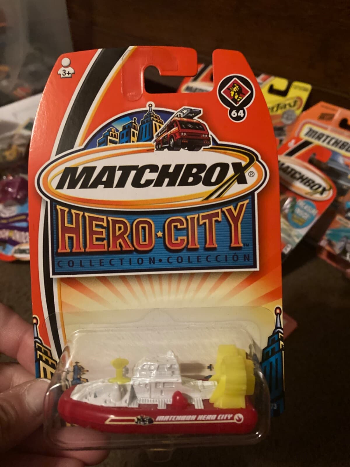 Matchbox Die-Cast Hero City Collection Hovercraft #64 97773 - Image 1
