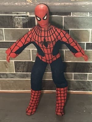 Original 1972 Mego 8” Spider Man Figure Marvel Super Hero - Thumbnail 2