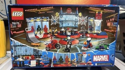 ❤️LEGO SUPER HEROES SPIDER-MAN “ATTACK ON THE SPIDER LAIR” 😎 RETIRED - Thumbnail 3