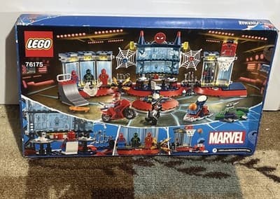 ❤️LEGO SUPER HEROES SPIDER-MAN “ATTACK ON THE SPIDER LAIR” 😎 RETIRED - Thumbnail 5