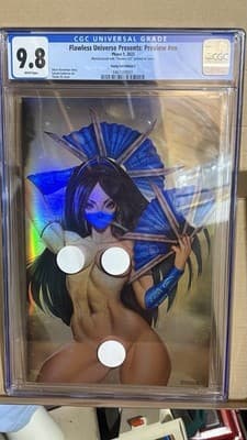 Flawless Universe: (2023) Toasty Foil Edition C Virgin Comic 1 Of 1 Graded 9.8 - Thumbnail 2