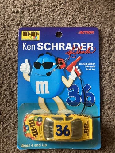 M&M’s Racing Team Ken Schrader #36 Limited Edition 1:64 1992 NEW NIP