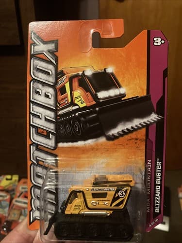 Matchbox MBX Mountain Blizzard Buster 4 of 10 City of Mount Rey Dozer