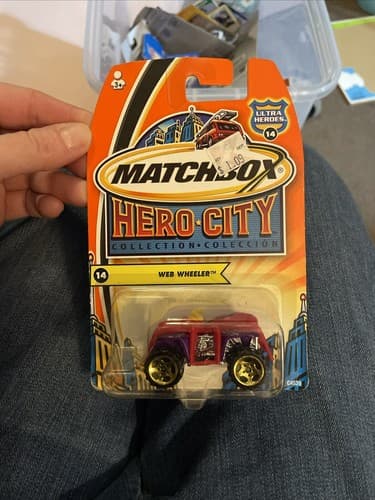 MATCHBOX 2003 HERO CITY #14 WEB WHEELER