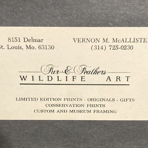 Ducks Unlimited Robert Helty #2257 Limited Edition Framed Numbered & Signed!!! - Thumbnail 6