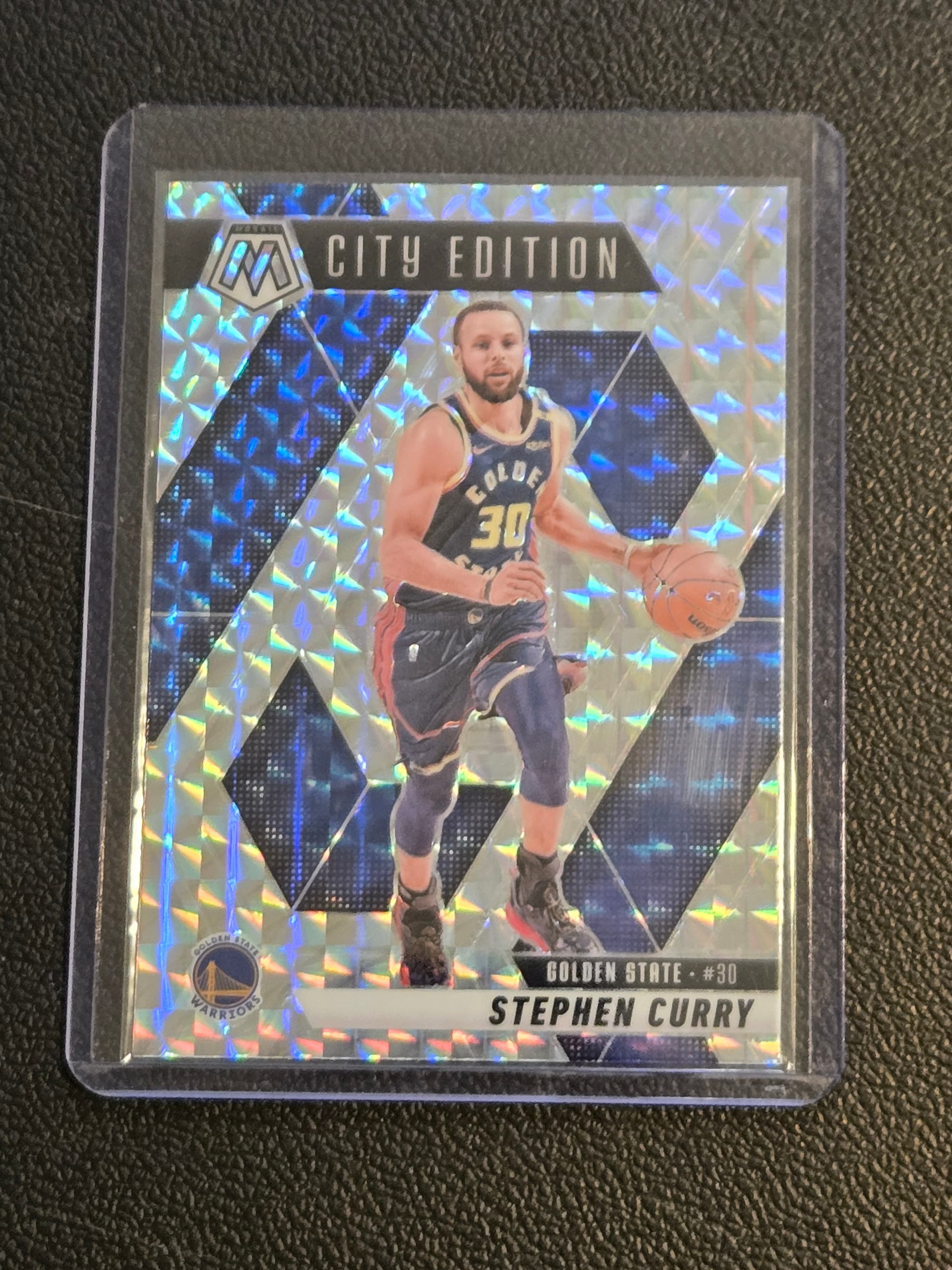 2024-25 Panini Mosaic #272 Stephen Curry Silver - Image 1