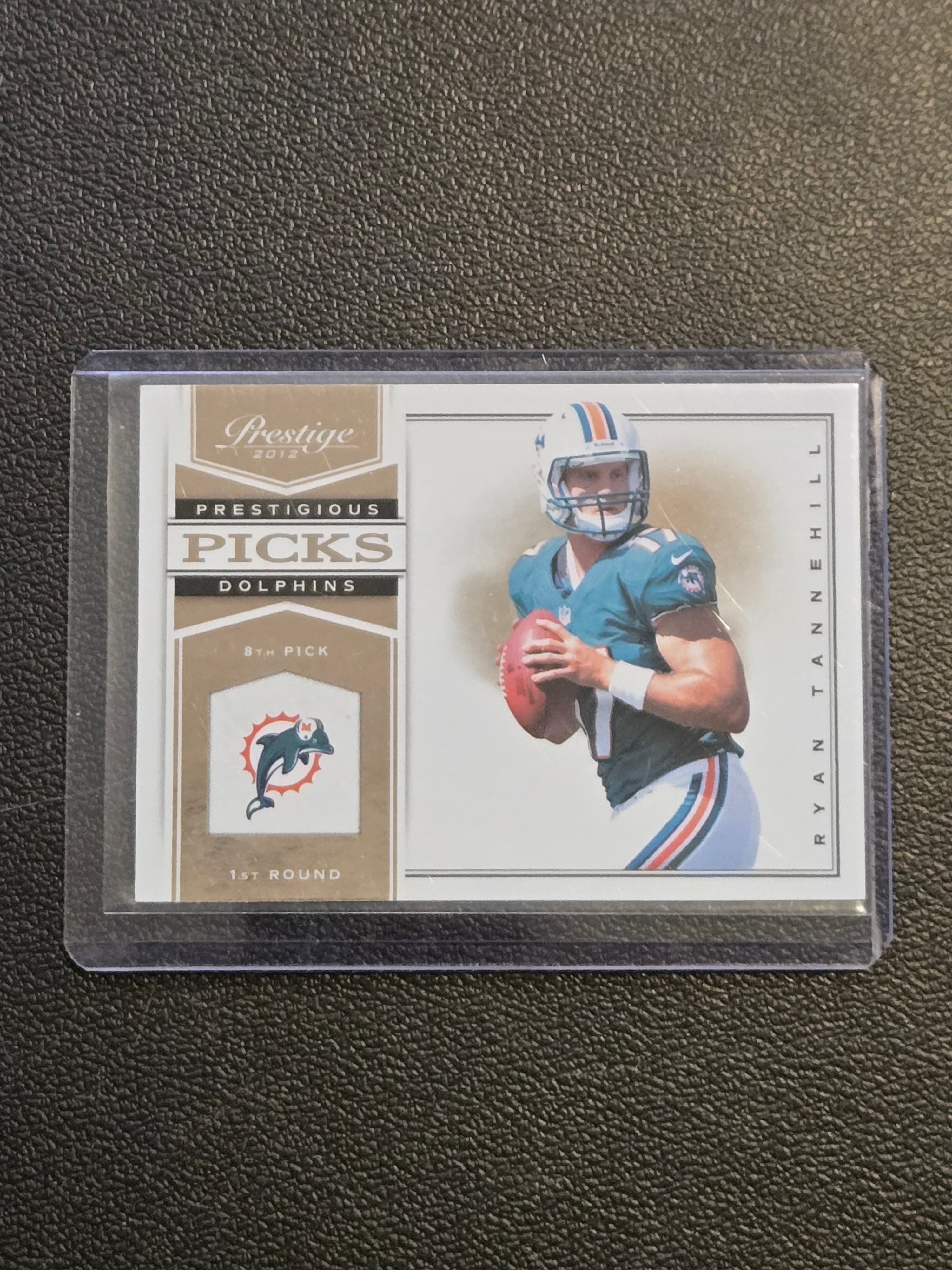 2012 Panini Prestige #5 Ryan Tannehill Prestigious Picks - Image 1