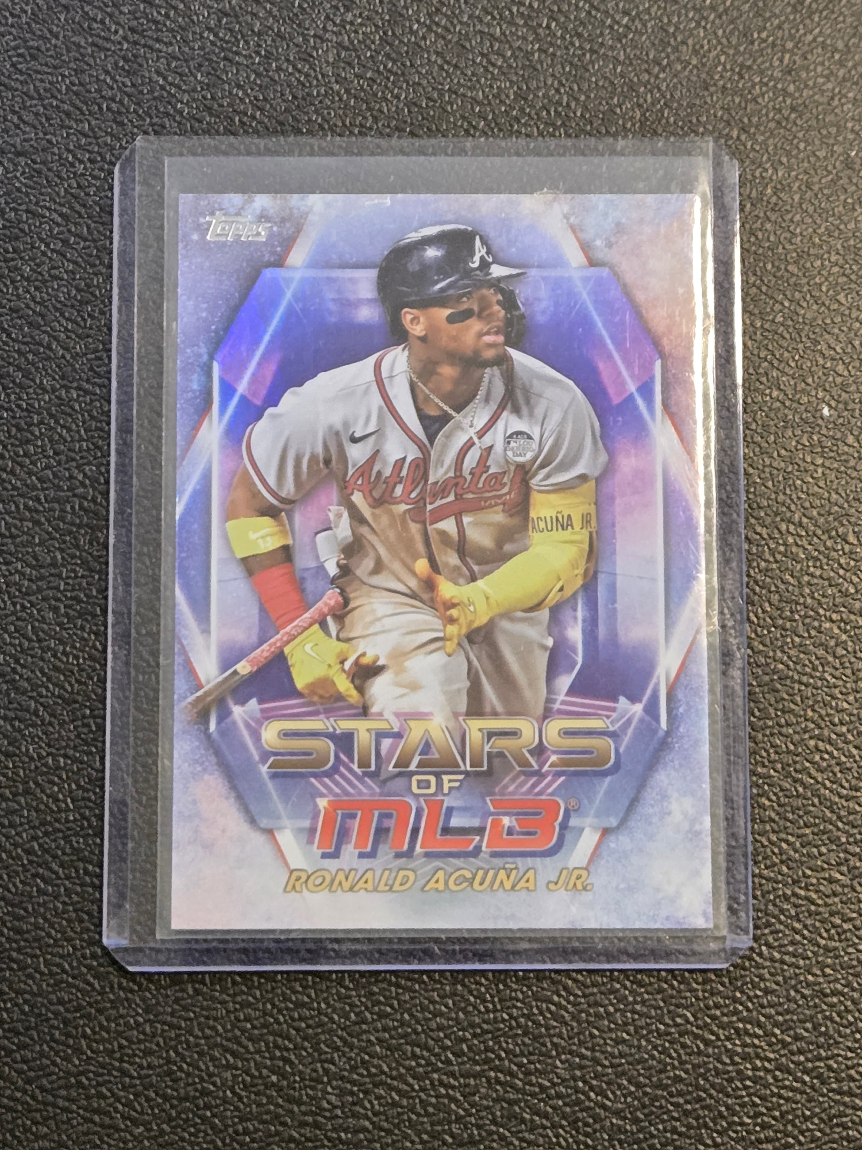 2023 Topps #SMLB-3 Ronald Acuña Jr. Stars of MLB - Image 1