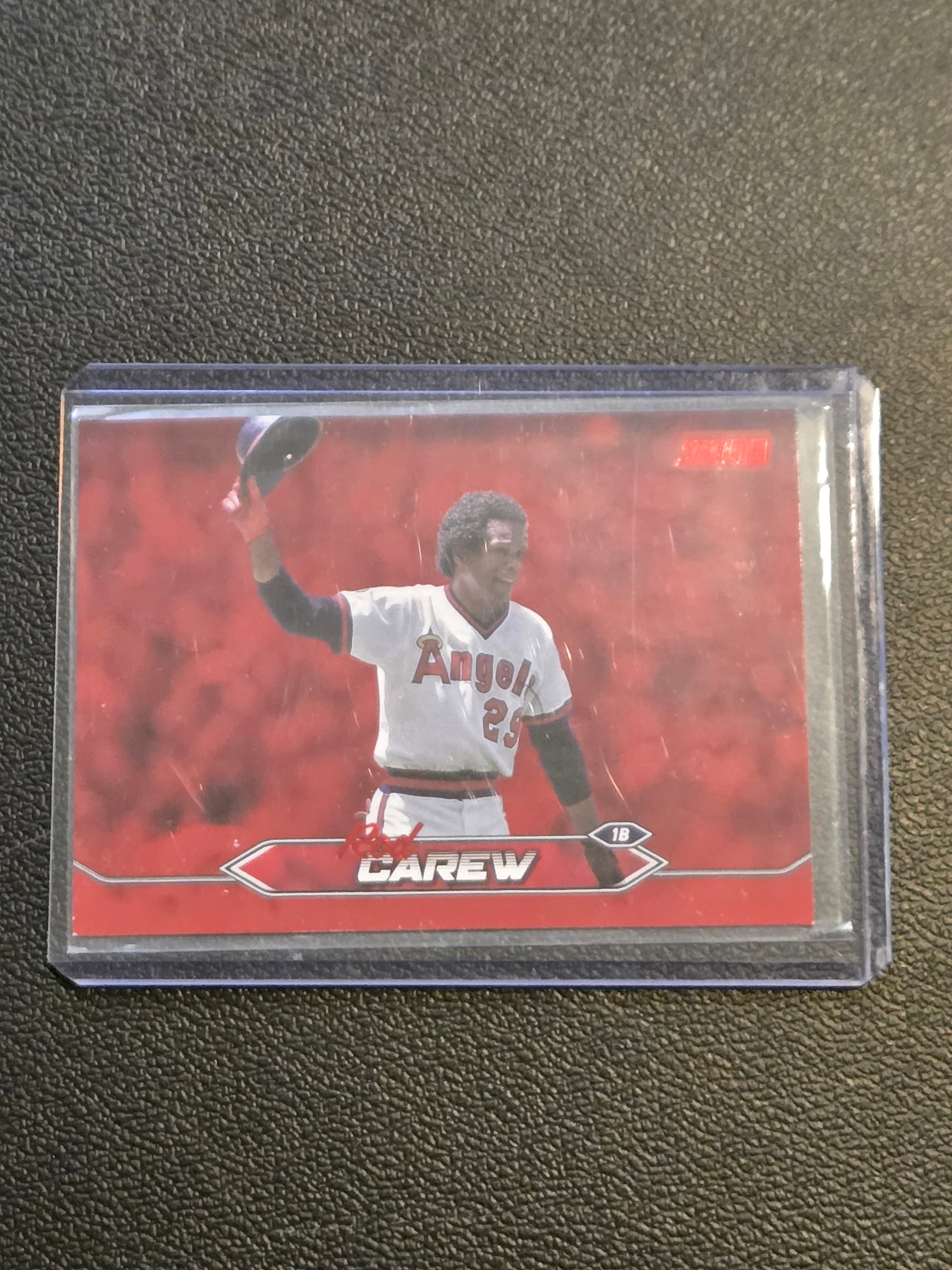 2024 Stadium Club #14 Rod Carew Red Foil - Image 1