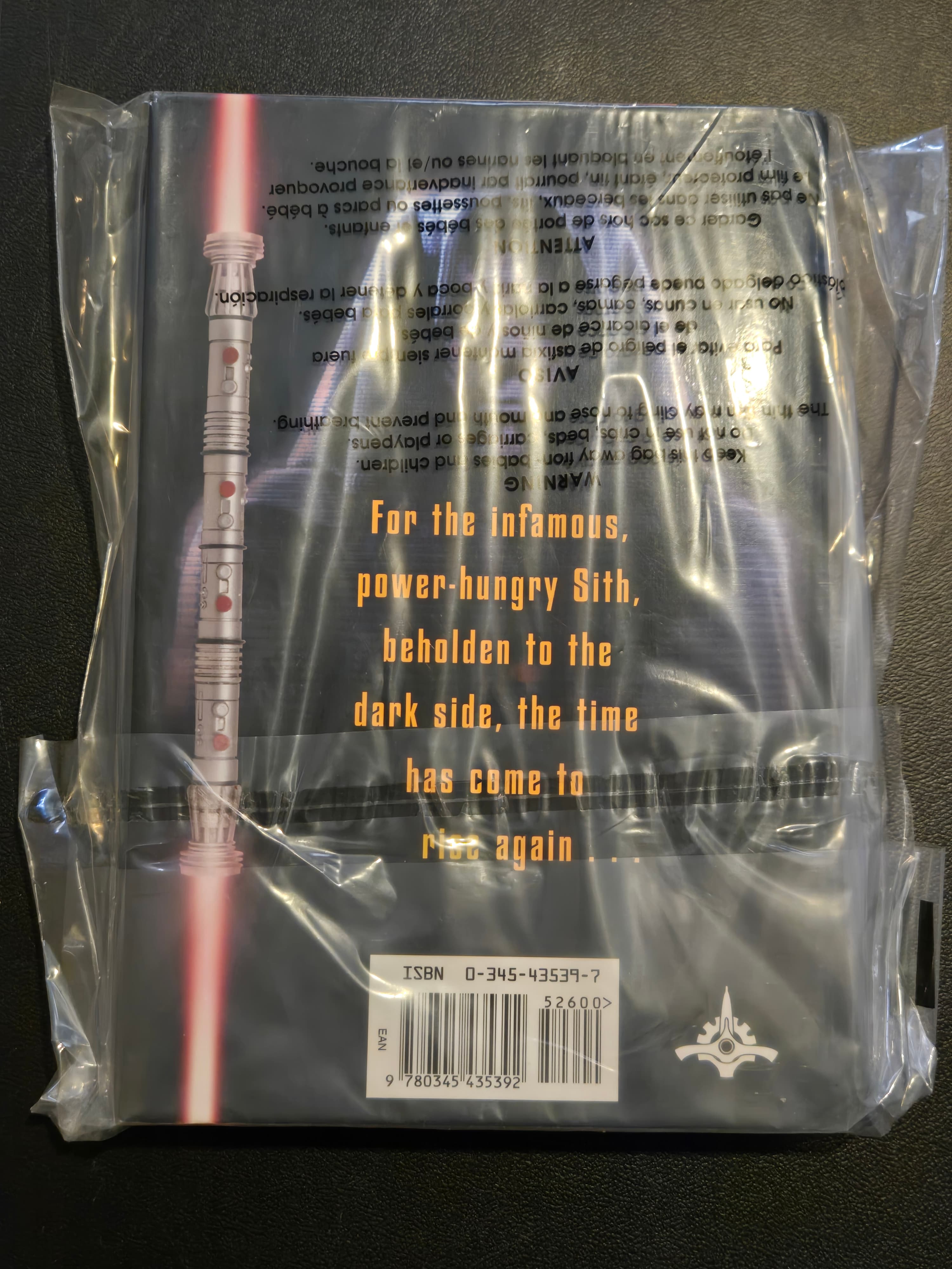 Star Wars: Darth Maul - Shadow Hunter by Michael Reaves, 2001 Edition - Thumbnail 2