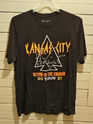 Jill Marie Boutique T-Shirt Unisex Tour Tee Kansas City 20 Tour 21 Black Road - Image 1