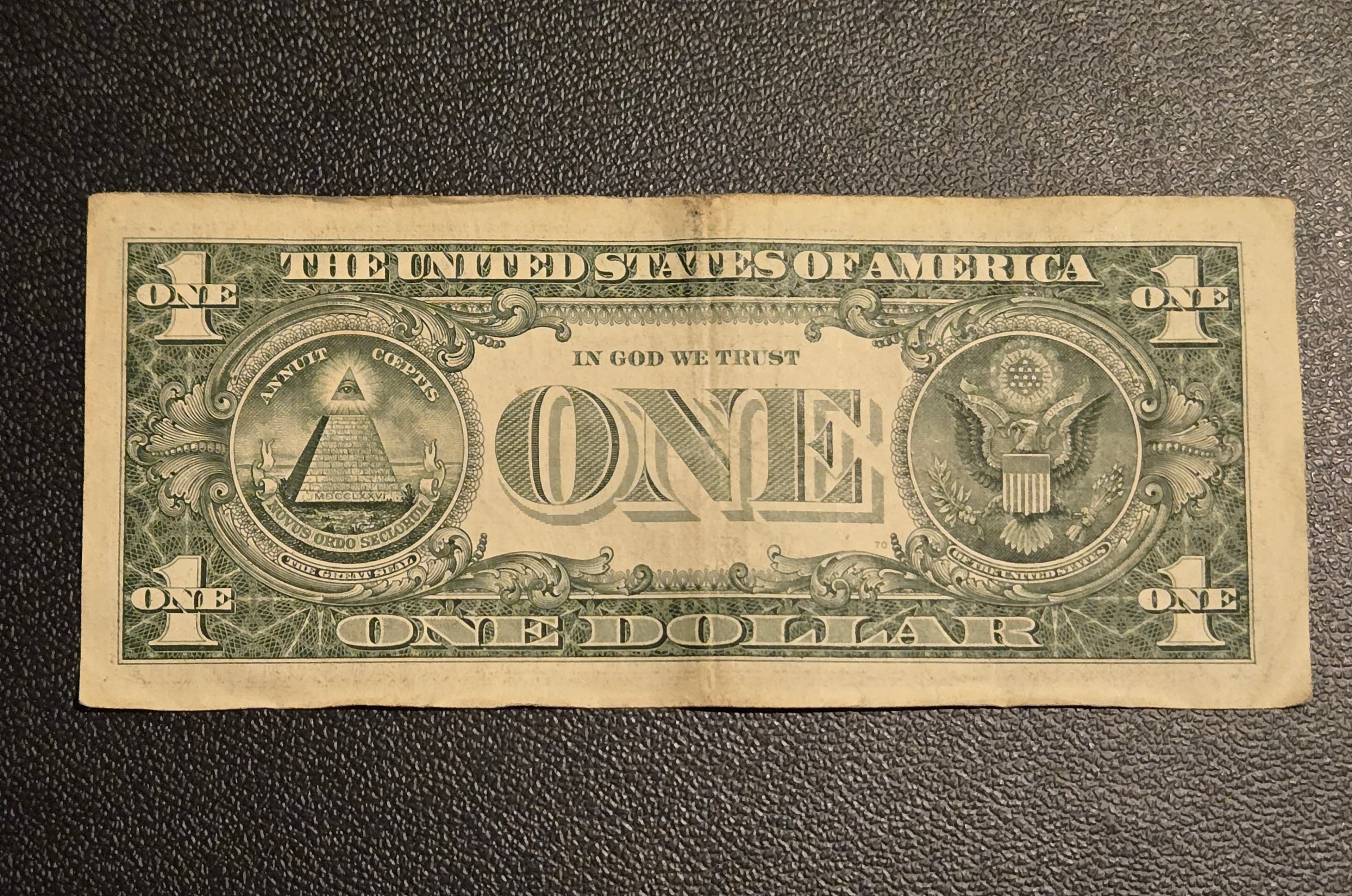 2017 $1 One Dollar Bill Federal Reserve Note Atlanta F Carranza Mnuchin - Thumbnail 2