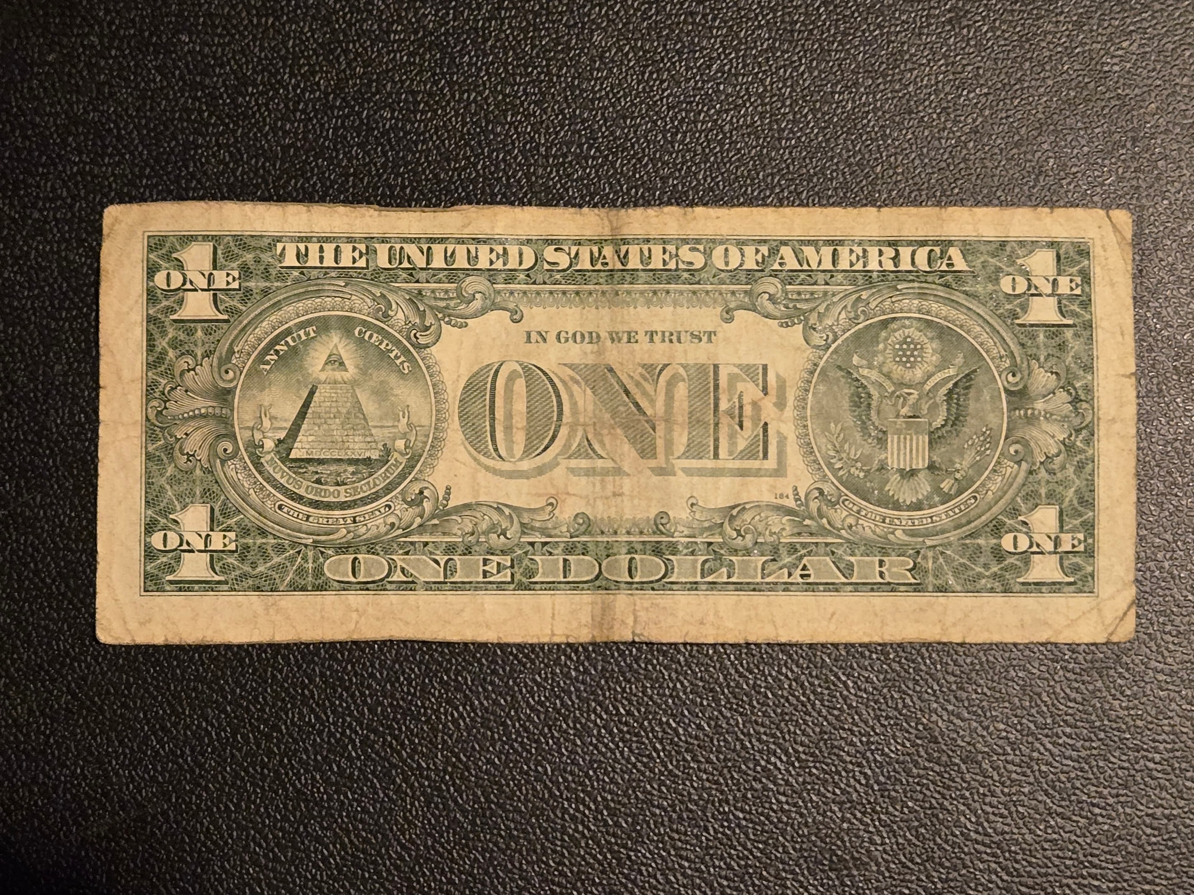 2003A $1 Federal Reserve Note Richmond E One Dollar Bill George Washington - Thumbnail 2