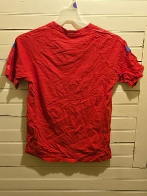 Kappa T-Shirt Mens M 2010 World Cup South Africa Red Short Sleeve Logo Patch - Thumbnail 4