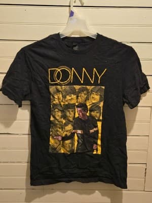 Gildan DONNY T-Shirt Mens M Softstyle 100% Cotton Navy Short Sleeve Crew Neck - Image 1