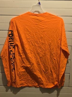 Chemistry Poetic Justice T-Shirt Mens S Orange Long Sleeve Graphic 98 Movie - Thumbnail 4