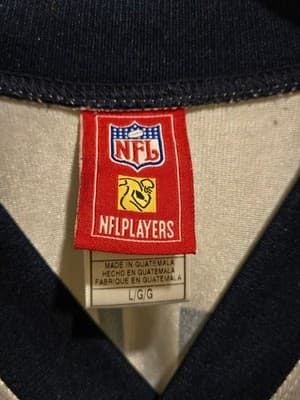 Reebok NFL Jersey Mens L Wes Welker 83 New England Patriots White Mesh VNeck - Thumbnail 2