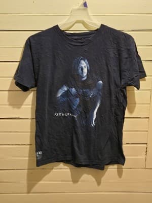 Keith Urban T-Shirt Mens Be Here Tour 2005 Calendar Graphic Navy Tee Concert - Image 1