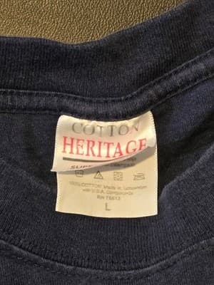 Heritage T-Shirt Mens L San Diego California Graphic Short Sleeve Crewneck Navy - Thumbnail 2