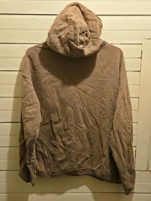 UPS Hoodie Mens XL Pullover Embroidered Logo Brown 100% Cotton Heavyweight - Thumbnail 5