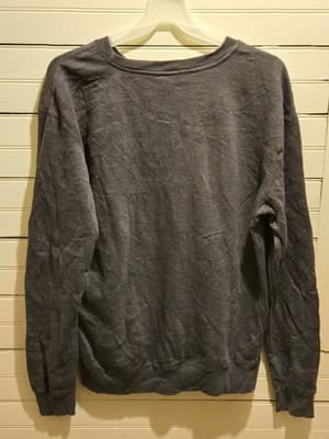 Signature Crewneck Sweatshirt Mens XL Balsam Minnesota Fleece Gray Washed Cozy - Thumbnail 3