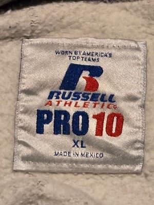 Russell Athletic Sweatshirt Mens XL Gray Warriors 07-24 Pullover Crewneck Team - Thumbnail 2