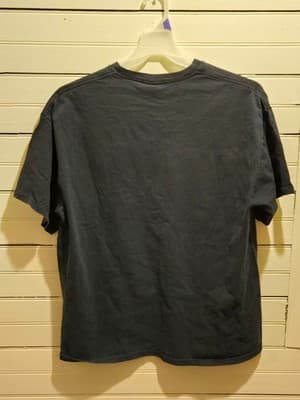 Gildan Cheers Boston Mens L Black Short Sleeve Graphic Tee I Dont Know My Name - Thumbnail 3