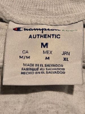 Vintage Champion Sweatshirt Mens M White "You Be The Story Teller" Switch - Thumbnail 2