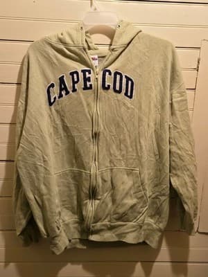 Ritchies Hoodie Mens XXL Cape Cod Full Zip Hooded Sweatshirt Pale Green Casual - Image 1