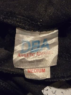 DBA Hoodie Mens M Black California Republic Graphic Pullover Sweatshirt Fleece - Thumbnail 2