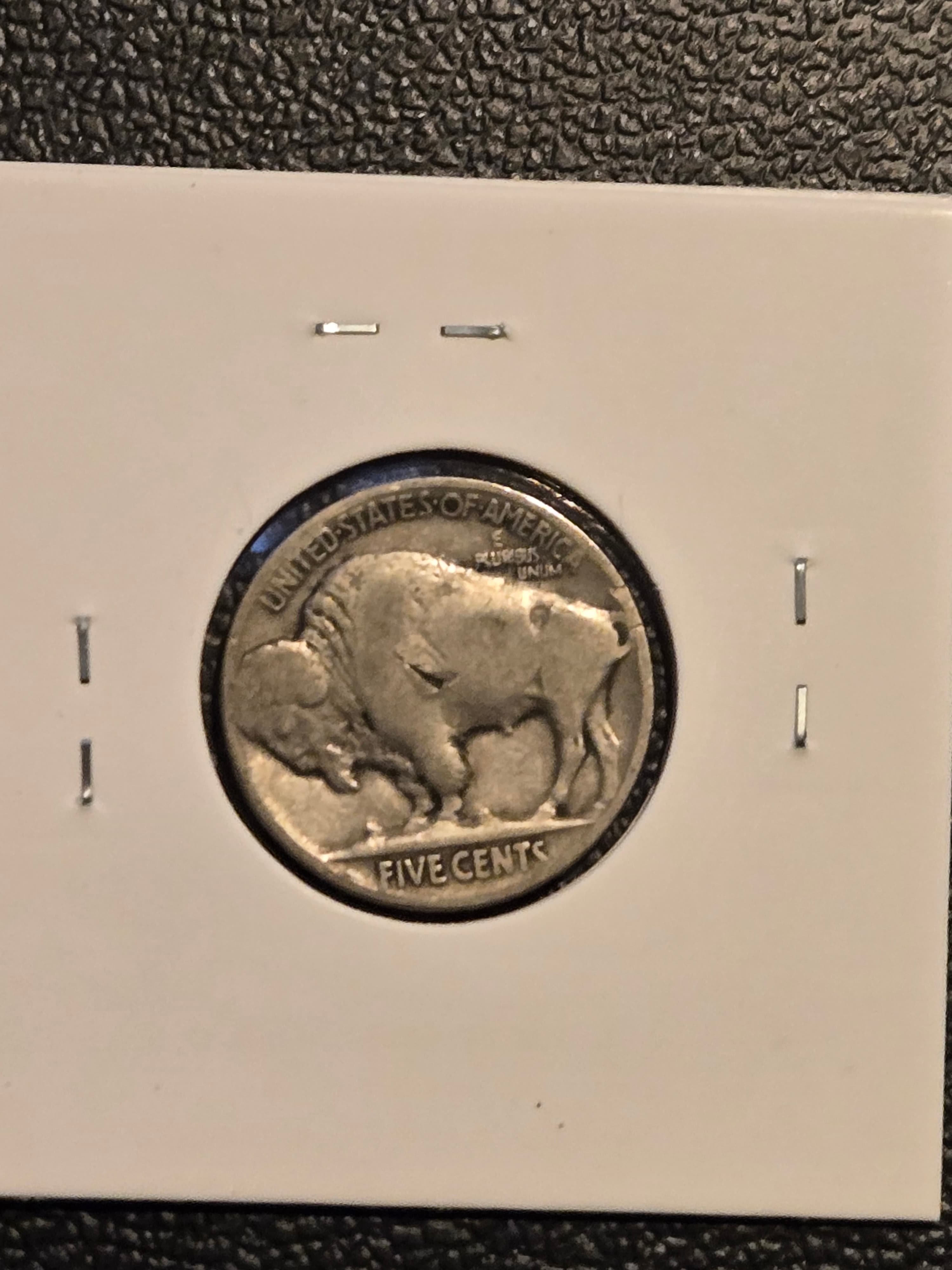 1927 Buffalo Nickel - Indian Head 5 Cent Coin - Philadelphia Mint - Thumbnail 2