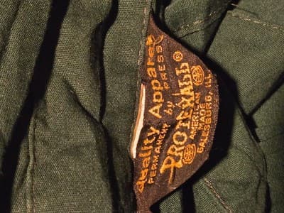 Vintage John Deere Shirt Mens XL-XXL Green Long Sleeve Work Embroidered Utility - Thumbnail 2