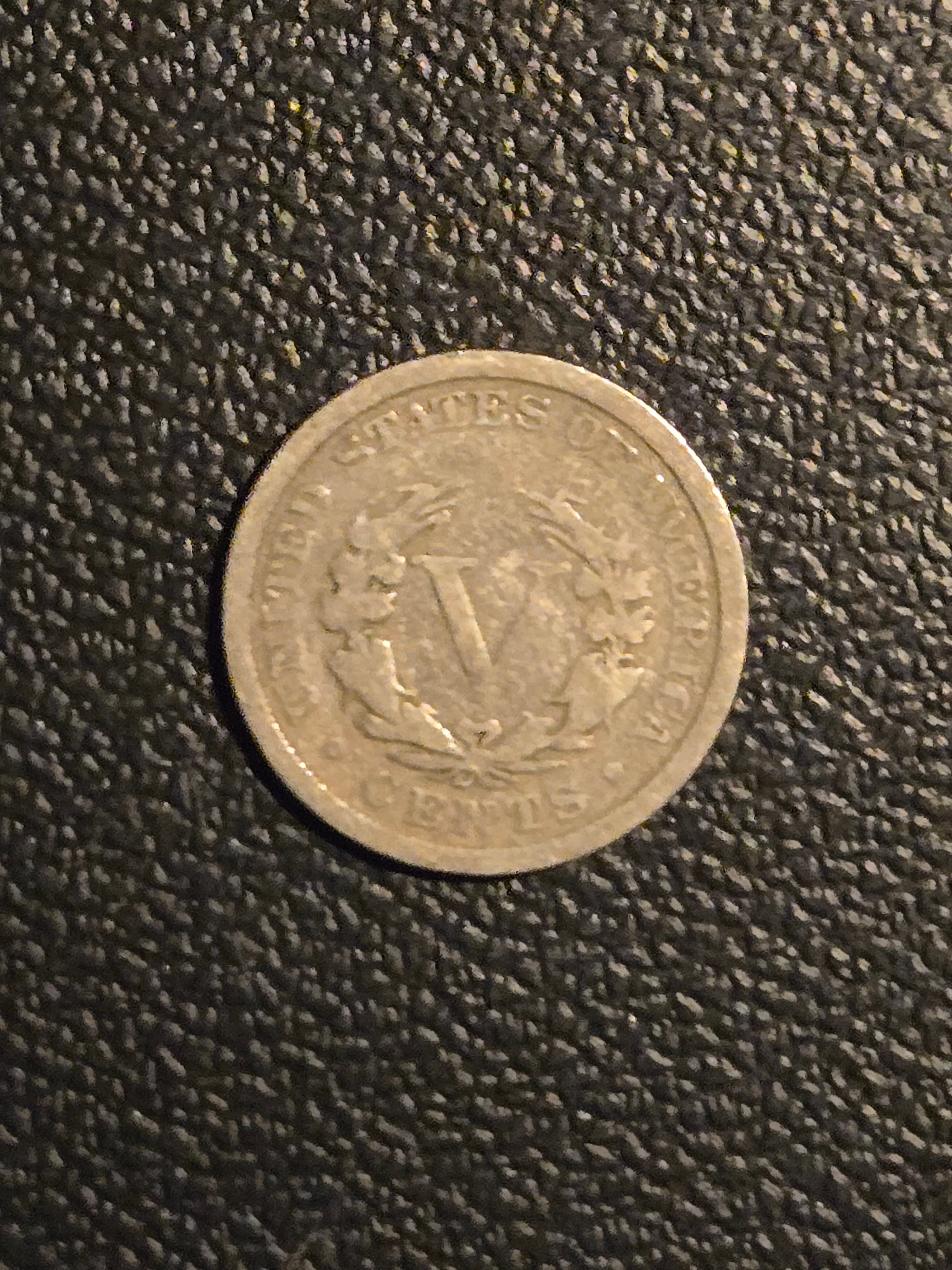 1907 Liberty Head V Nickel - United States 5 Cents - Circulated - Thumbnail 2