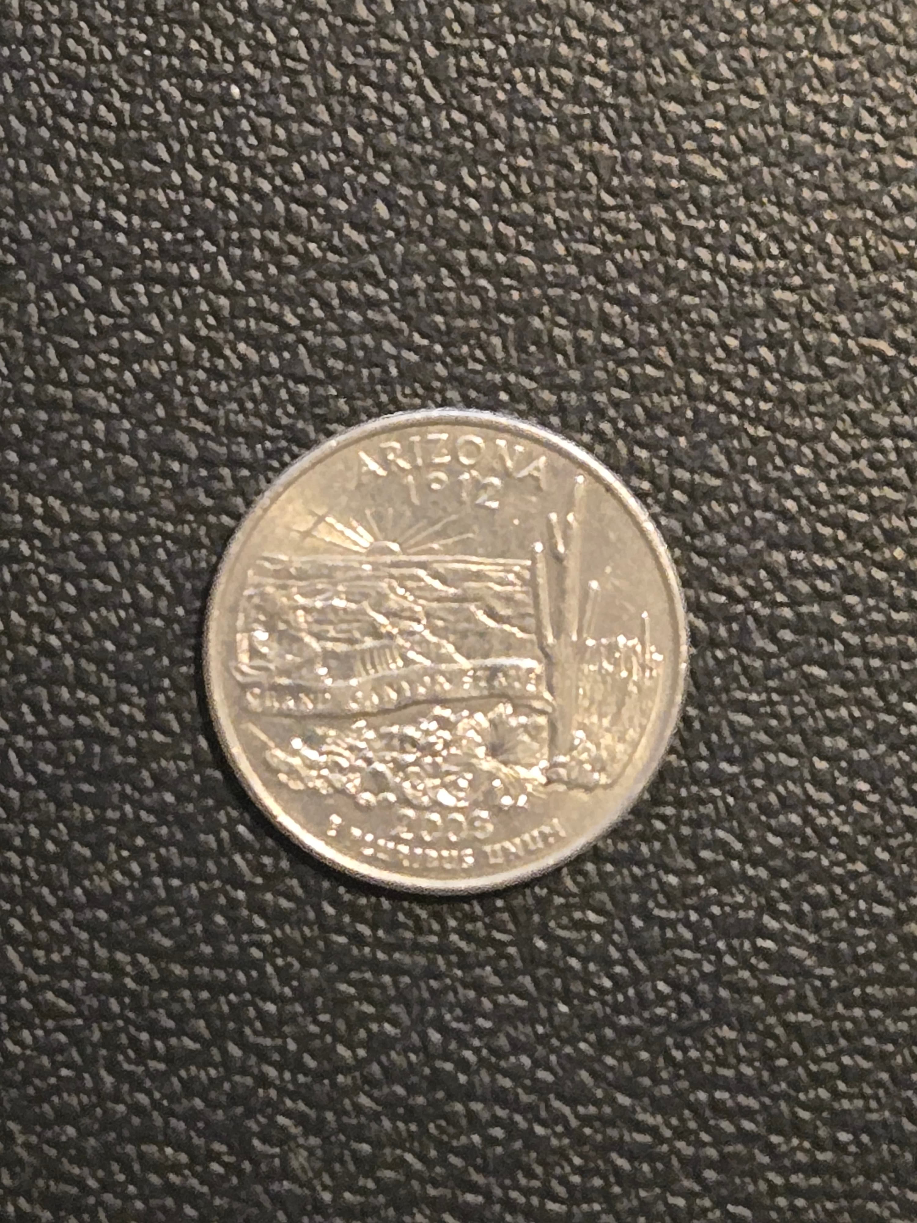 2008 D Arizona State Quarter Grand Canyon State - Denver Mint - Image 1