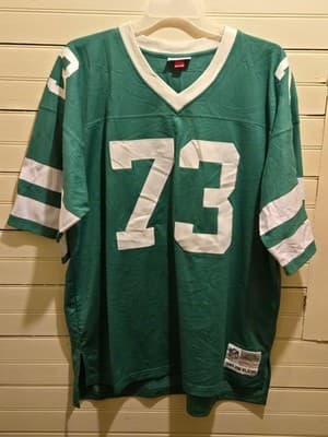 Mitchell & Ness NFL Jersey Mens 2XL 1983 Joe Klecko Green Replica 73 - Thumbnail 2